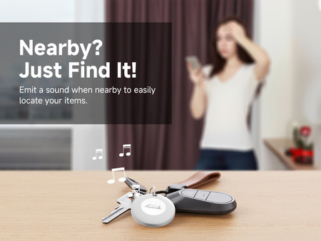 Lifemate Lokalizator GPS Bluetooth LifeTag Tracker Android biały