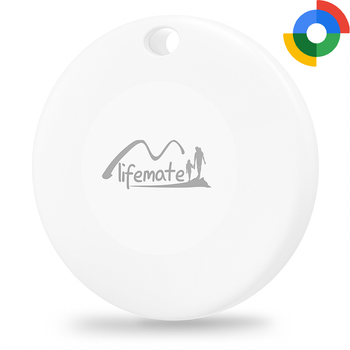 Lifemate Lokalizator GPS Bluetooth LifeTag Tracker Android biały