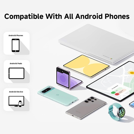 Lifemate Lokalizator GPS Bluetooth LifeTag Tracker Android czarny - 4 sztuki