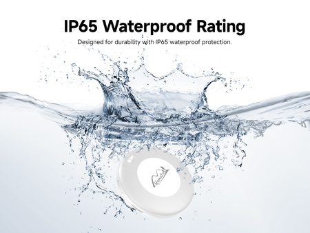 Lifemate Lokalizator GPS Bluetooth LifeTag Tracker Android + etui brelok biały