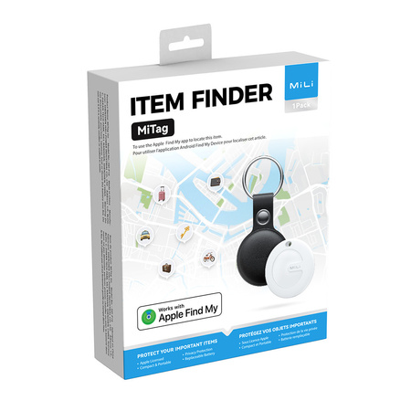MiLi Lokalizator GPS Bluetooth MiTag Tracker (Apple only) + etui brelok