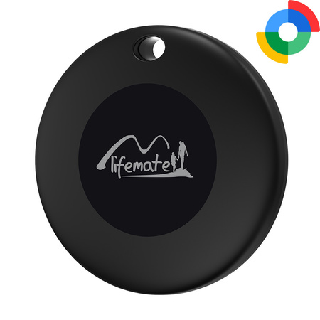 Lifemate Lokalizator GPS Bluetooth LifeTag Tracker Android czarny